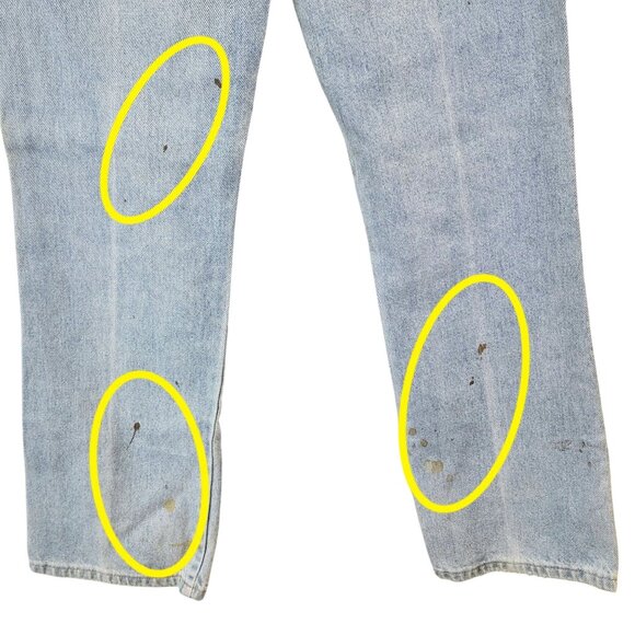 Rustler Jeans Vintage 80s 30 x 32 Women High Rise Boot Cut Light Wash Denim Pant - Picture 8 of 16